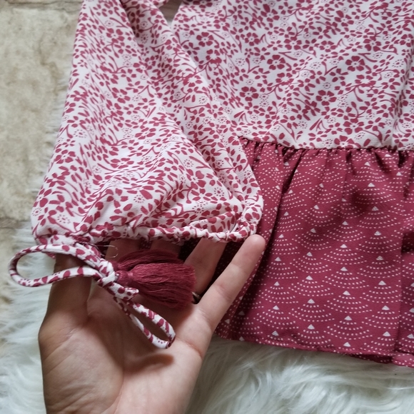 Tularosa Syrah Blouse Dusted Berry Small - Picture 8 of 13